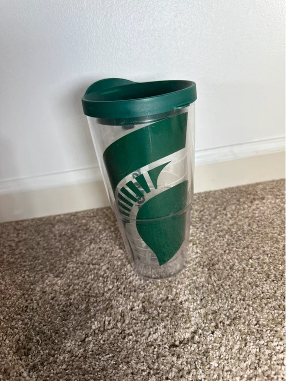 Spartans 24oz plastic tumbler coffee mug coffee travel cup